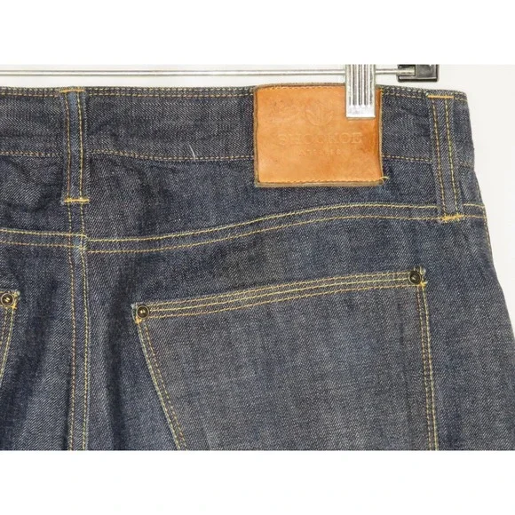 SHOCKOE ATELIER Medium Wash SELVEDGE Slim DIXON Jeans‎ Men's 31 X 33